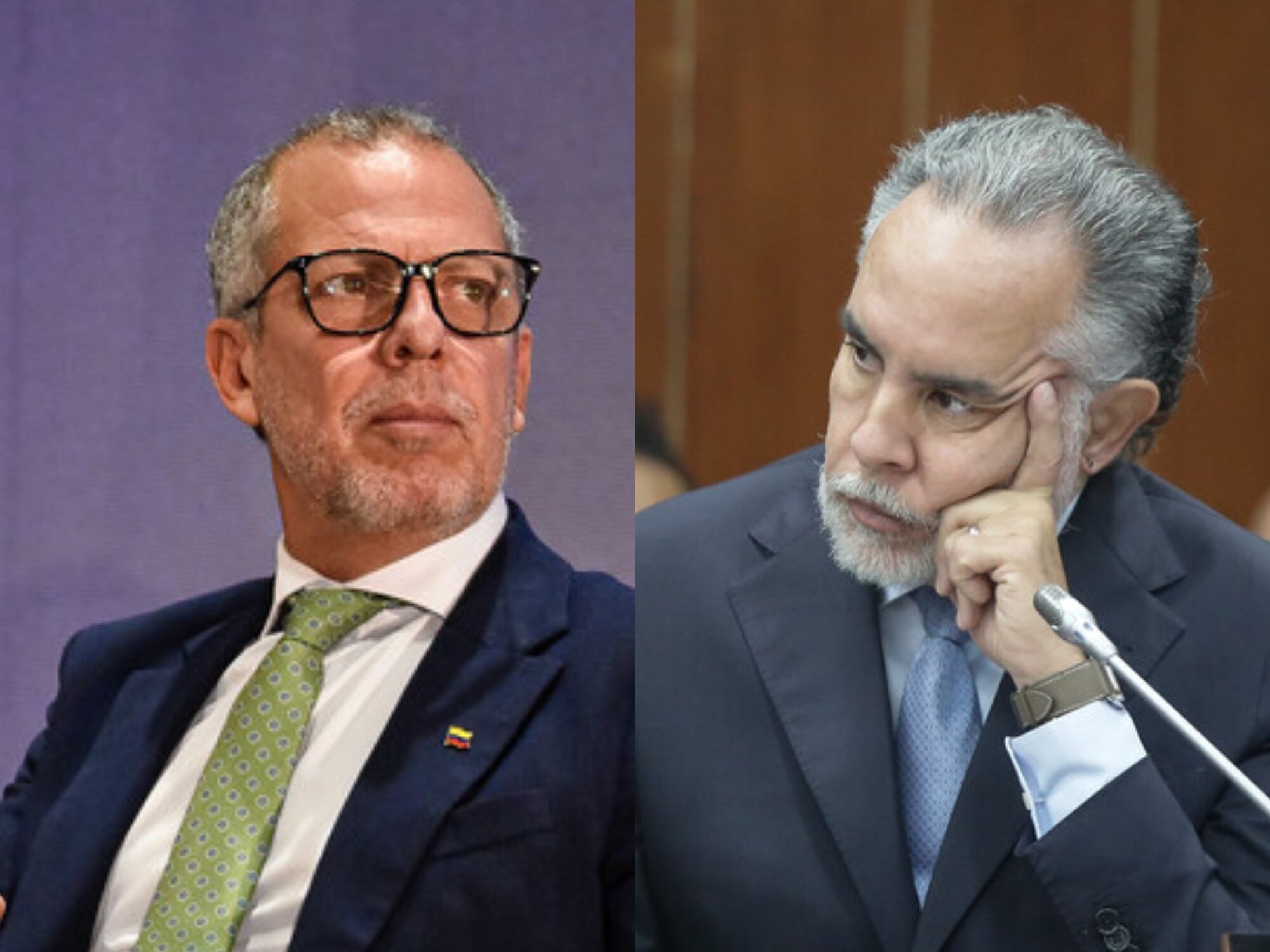 Alfredo Saade y Armando Benedetti. Foto: Colprensa.