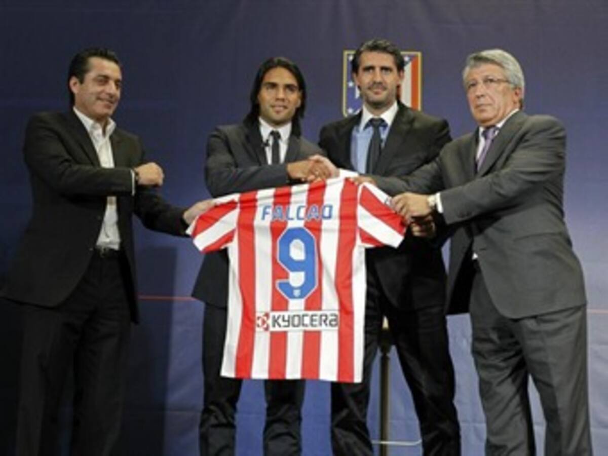 Enrique Cerezo: 'Falcao es una gran alegría para nuestra afición'