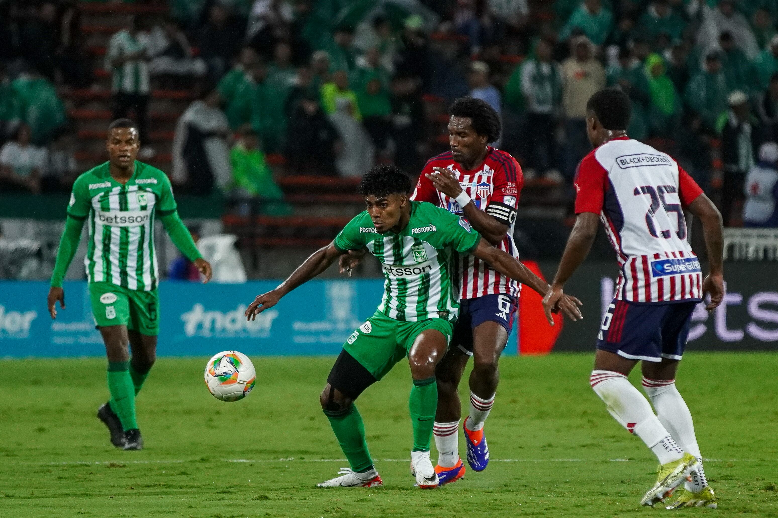 El juego se encontraba 2-0 a favor de Nacional / Colprensa.