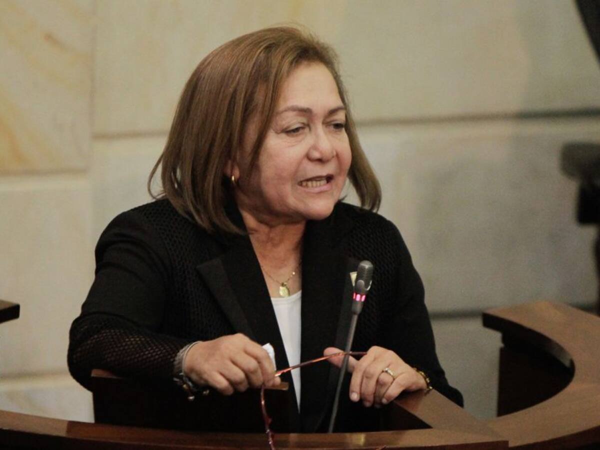 Senadora Daira Galvis fue dada de alta tras estar en UCI por la COVID-19