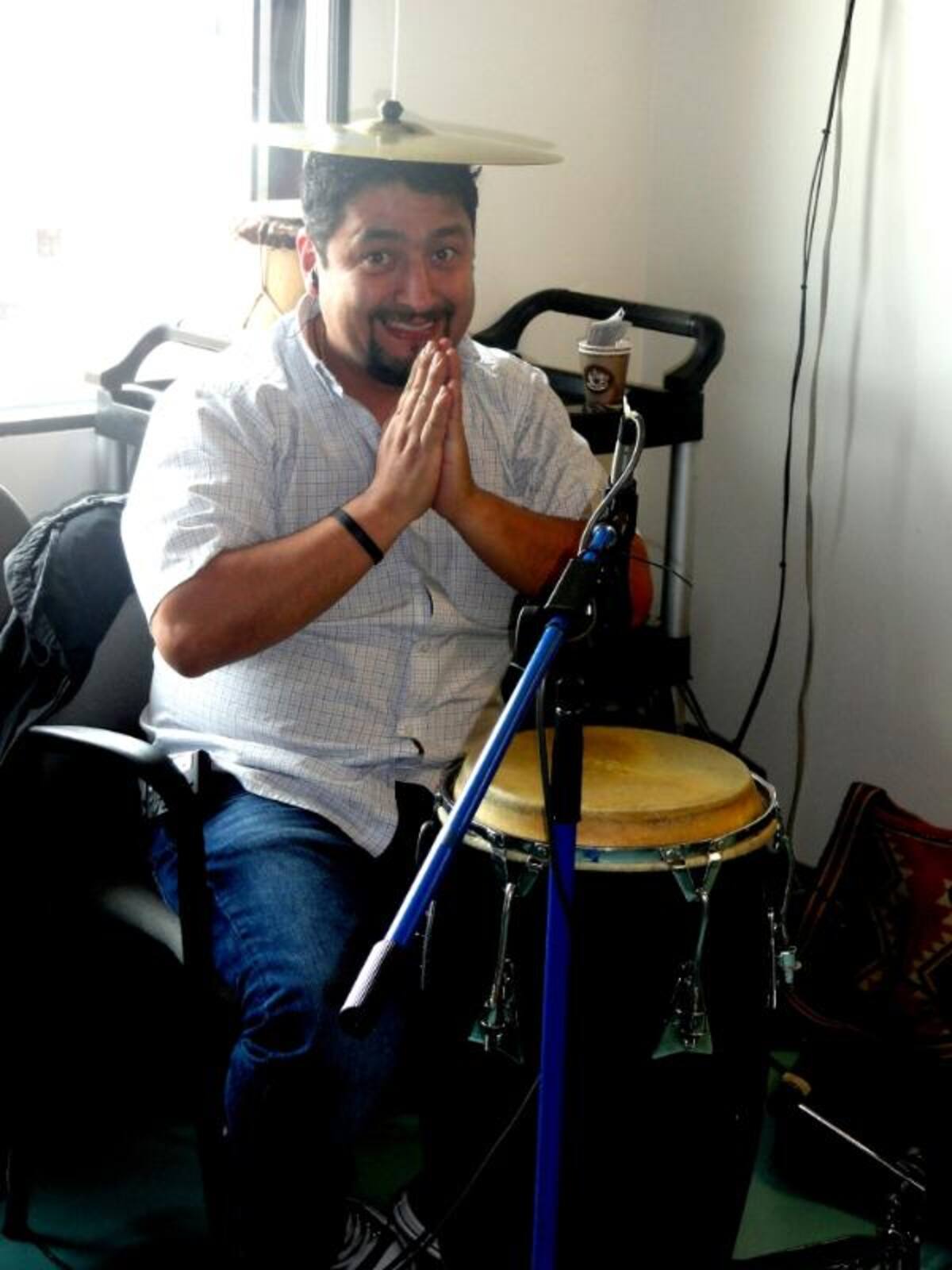 Oscar Delgado, músico de La Ventana