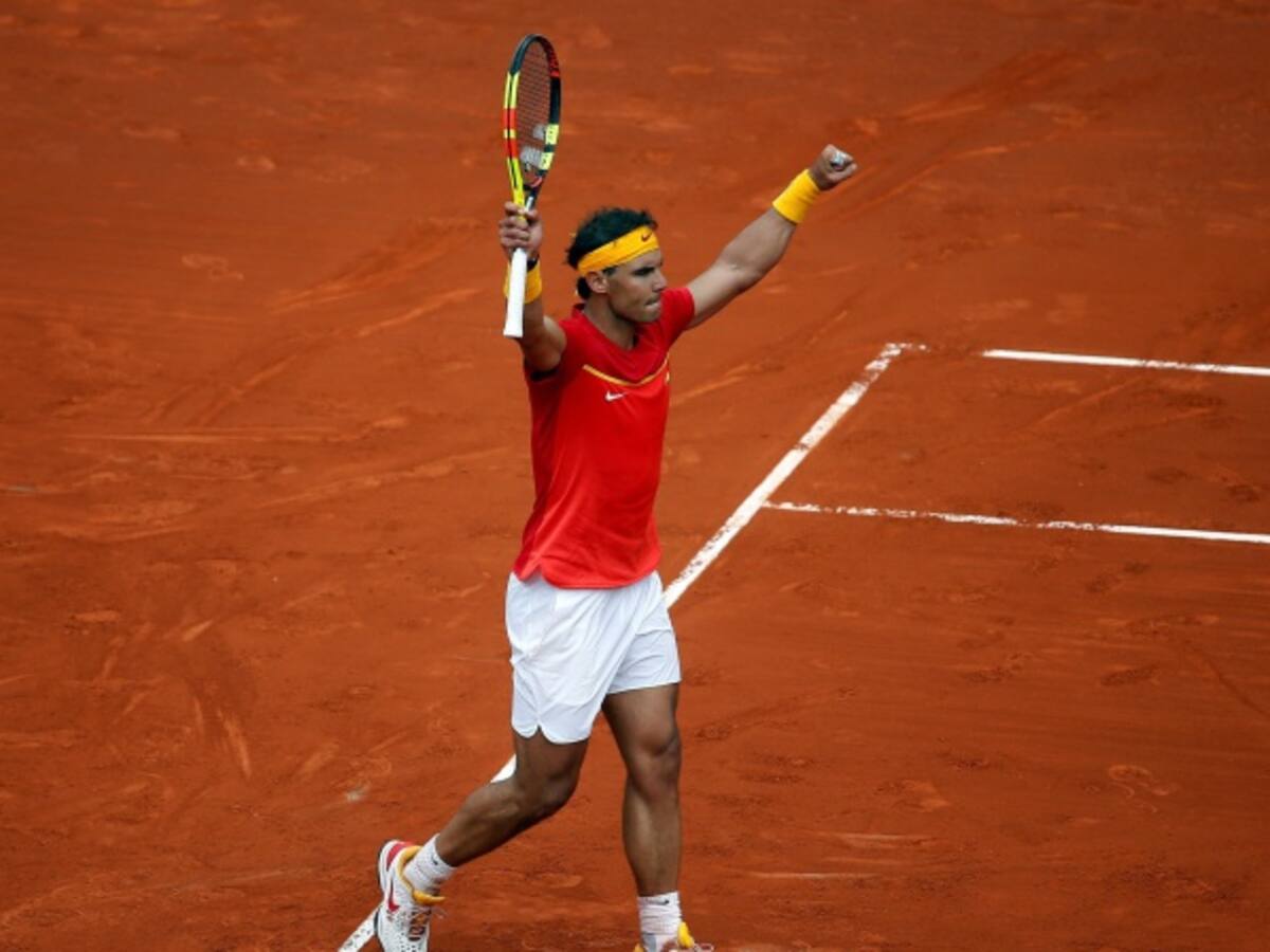 Nadal supera con contundencia a Kohlschreiber y empata la eliminatoria
