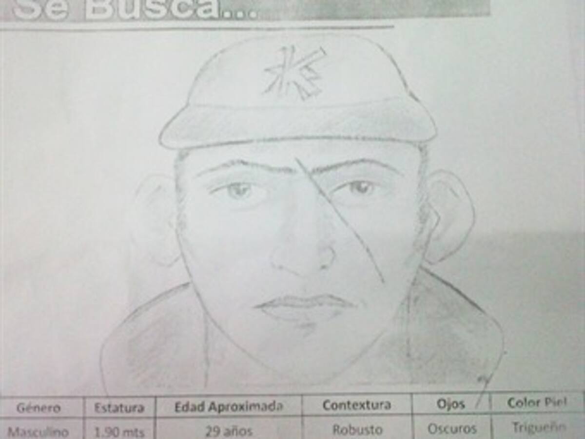 Policía distribuye retrato hablado de asesino de mujer en Bosa