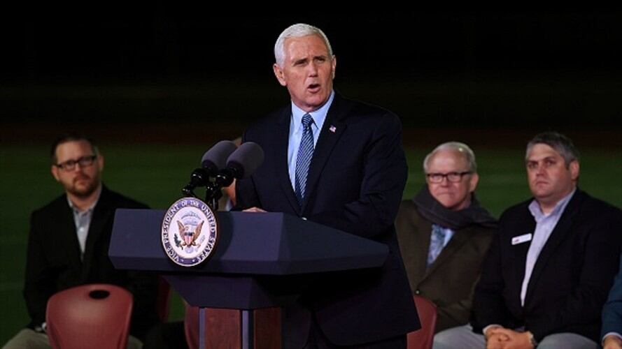 Mike Pence, vicepresidente de Estados Unidos. Foto: Getty Images
