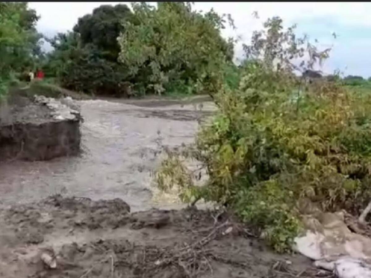 Filtraciones del río Magdalena generan inundaciones en Palmar de Varela