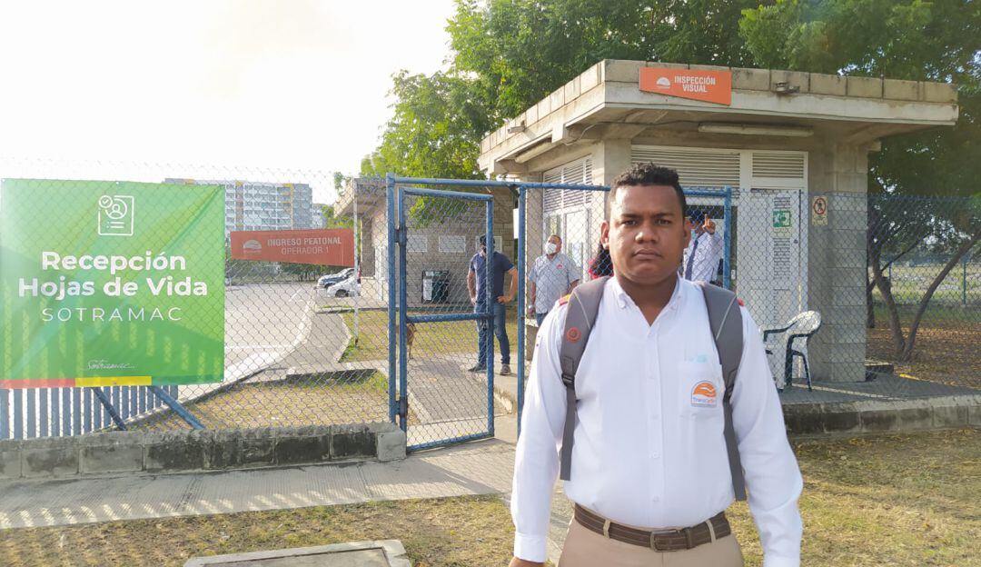 Ernesto Barrios indicó que él lo único que hizo fue defenderse ante el ataque del usuario.