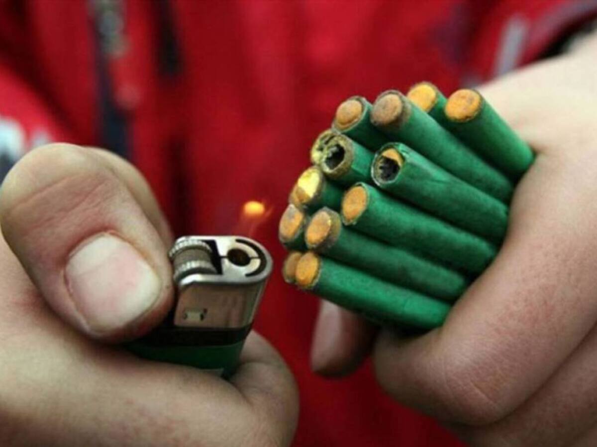 En navidad cinco personas se quemaron con pólvora en el Tolima