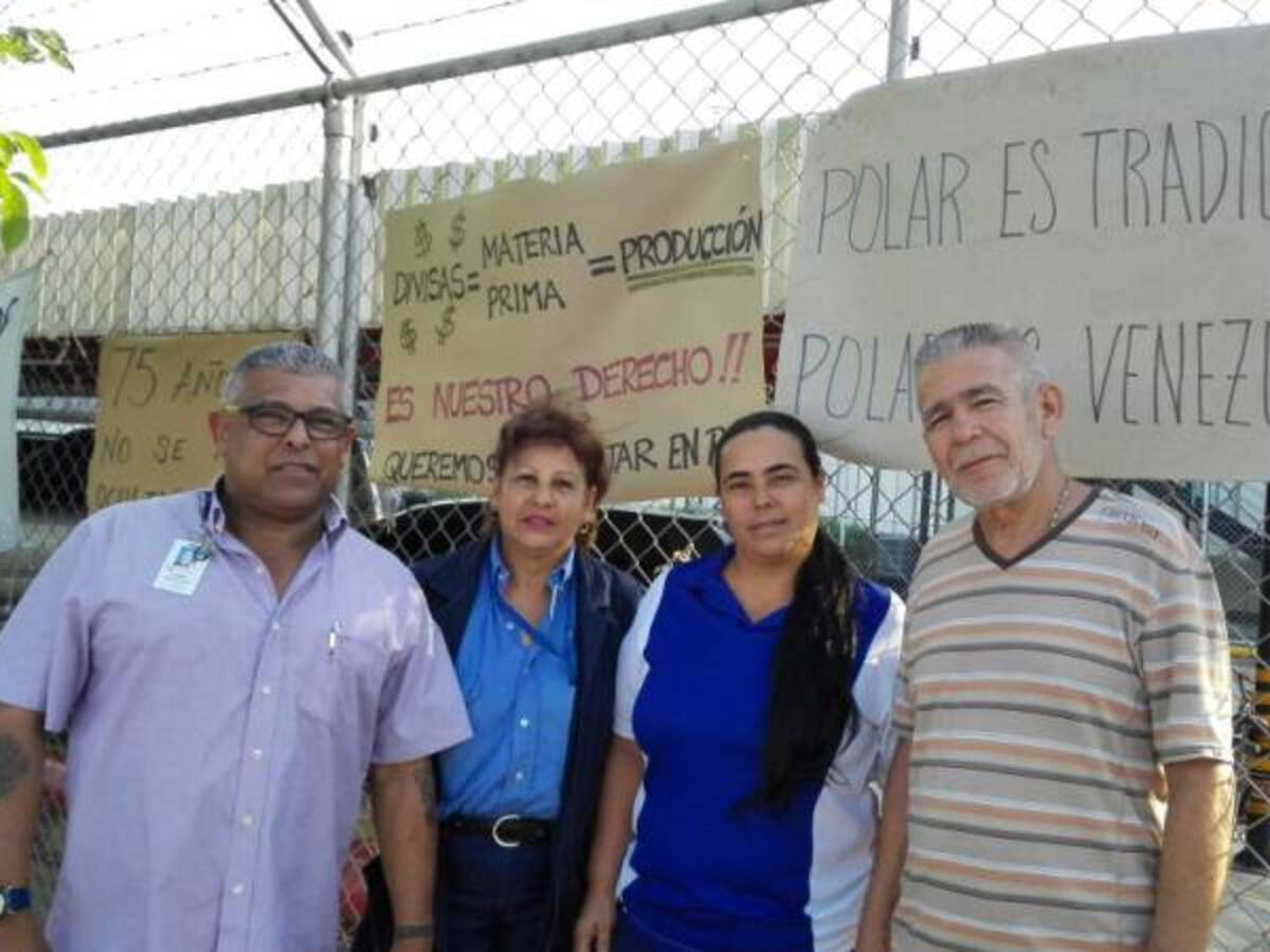 Trabajadores de empresas Polar piden que Maduro no paralice más plantas