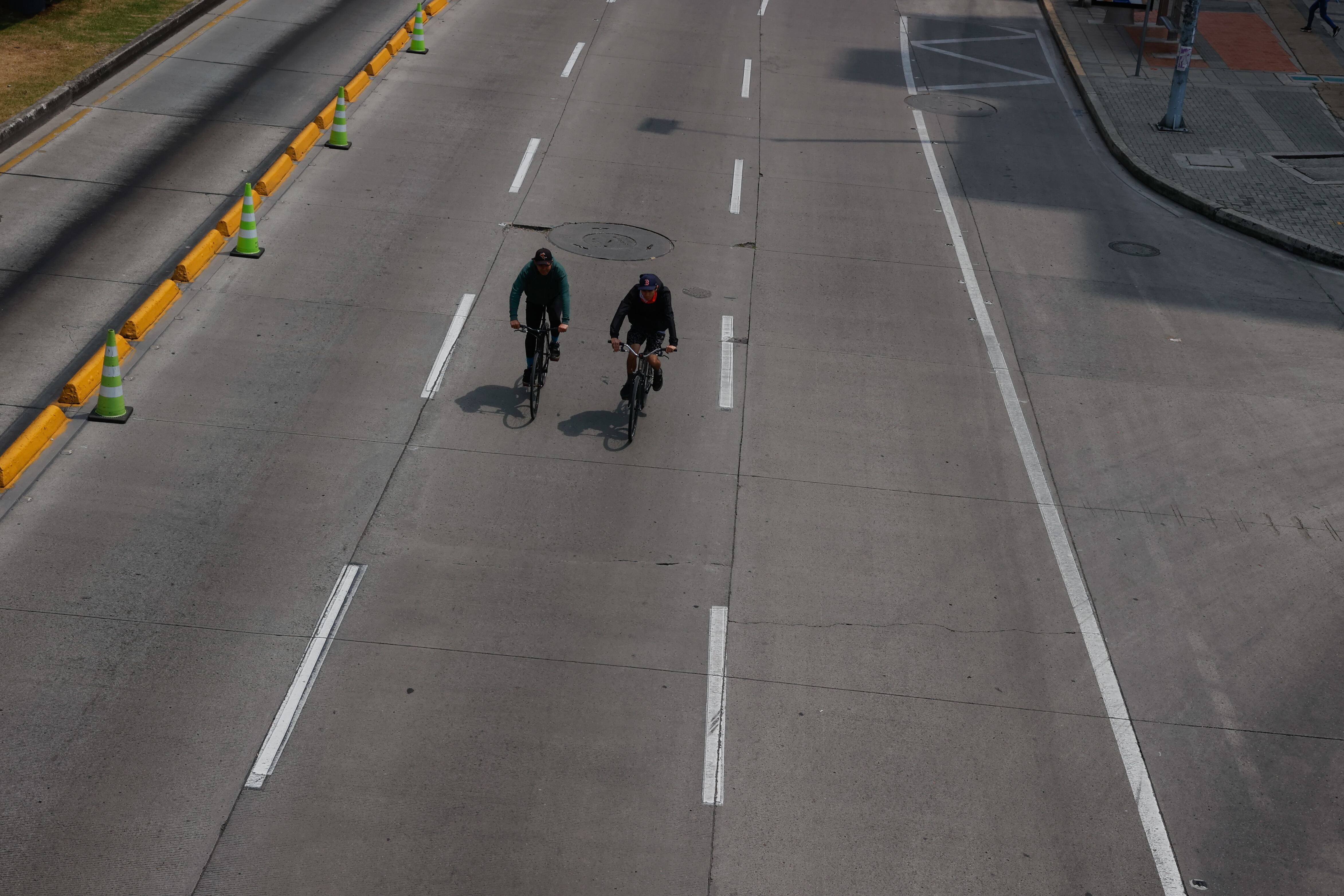 Día sin carro en Colombia, 2024. Foto: Juancho Torres/Anadolu via Getty Images