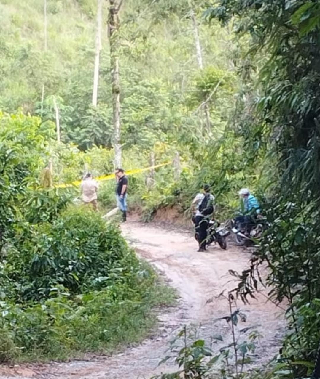 Autoridades adelantan operativos en la vereda Cuturú Alto de Segovia, Antioquia. Cortesía.