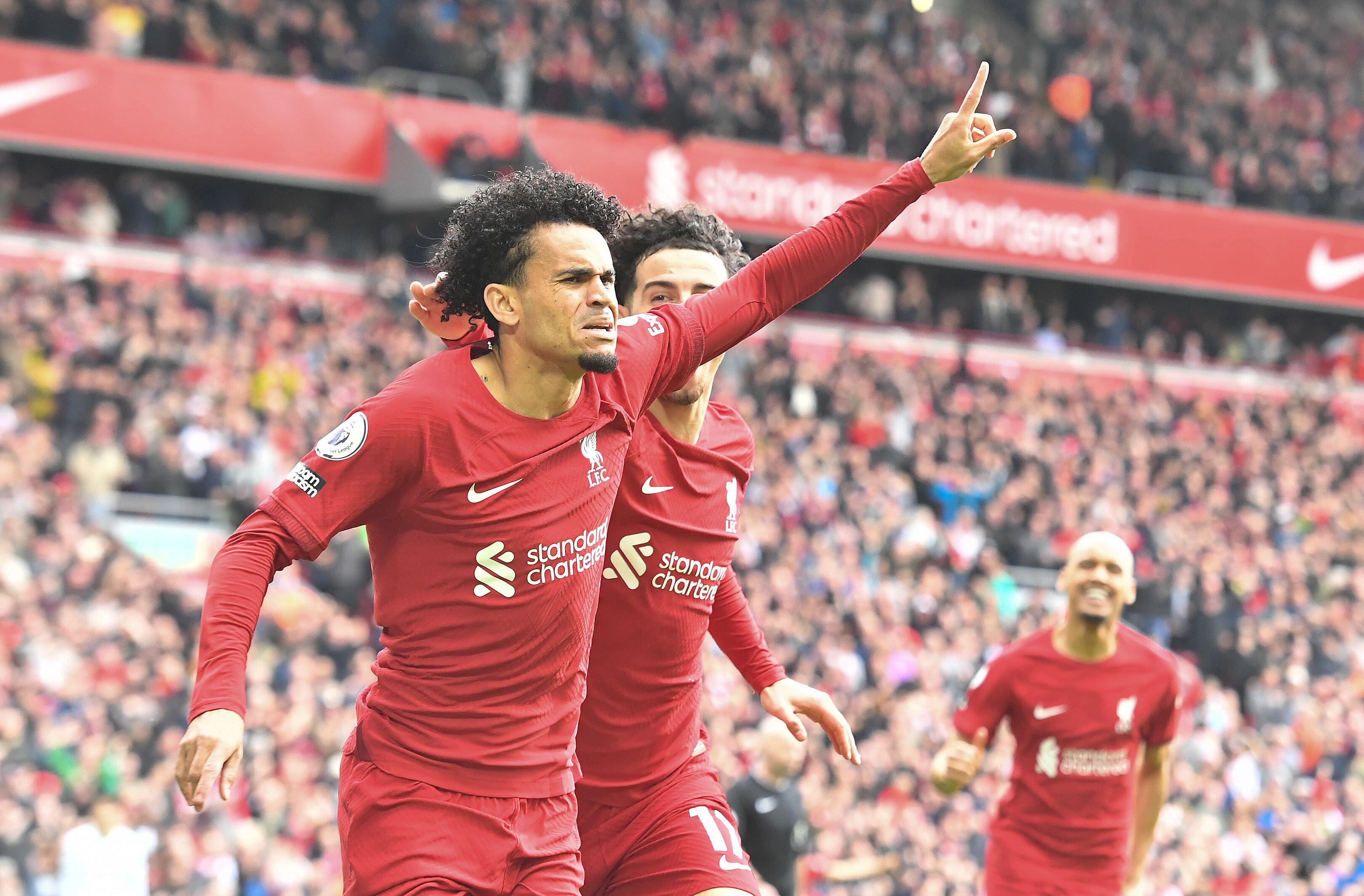 Luis Díaz ha marcado un gol desde su regreso a las canchas este año. (Photo by Dave Howarth - CameraSport via Getty Images)