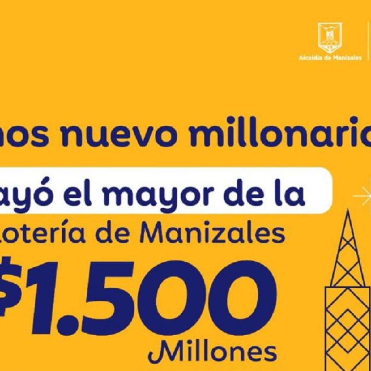 Premio mayor de la Lotería de Manizales vuelve a caer entre los apostadores