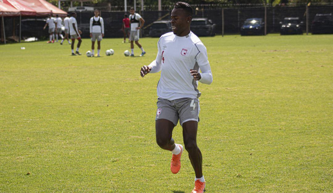 Carlos Arboleda, futbolista de Santa Fe