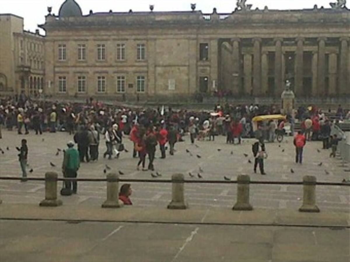 Se normaliza el tránsito en el centro de Bogotá tras protestas
