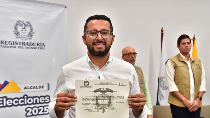 Cristian Portilla, alcalde de Bucaramanga