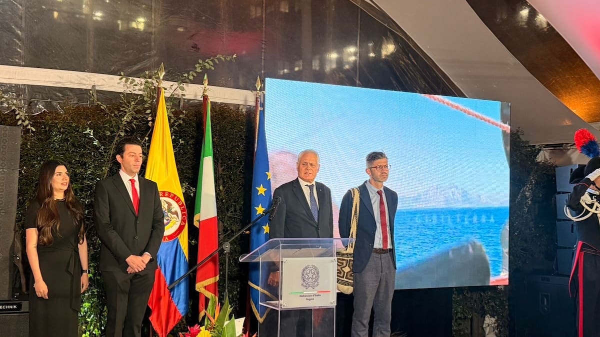 Italia celebró su Día Nacional en Colombia destacando la cooperación entre ambos países