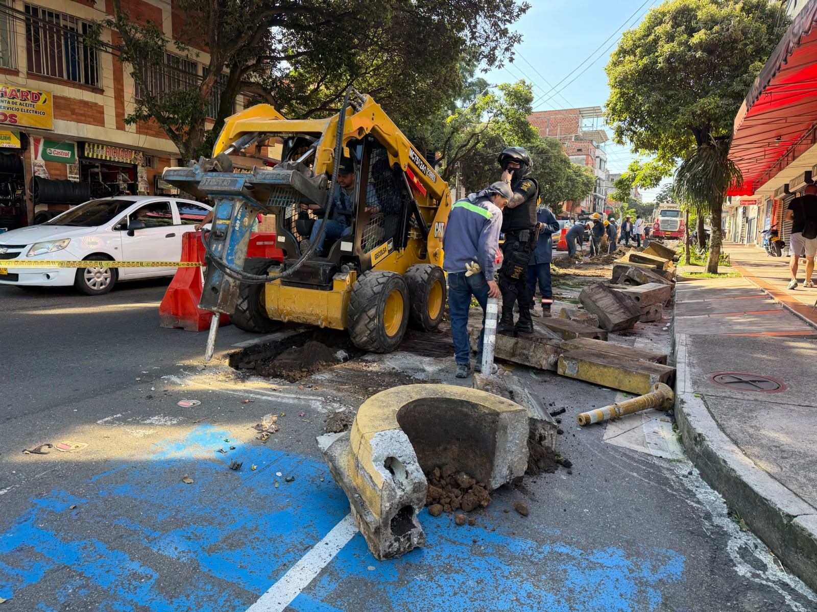 Eliminación de los corredores de bicicletas en Bucaramanga