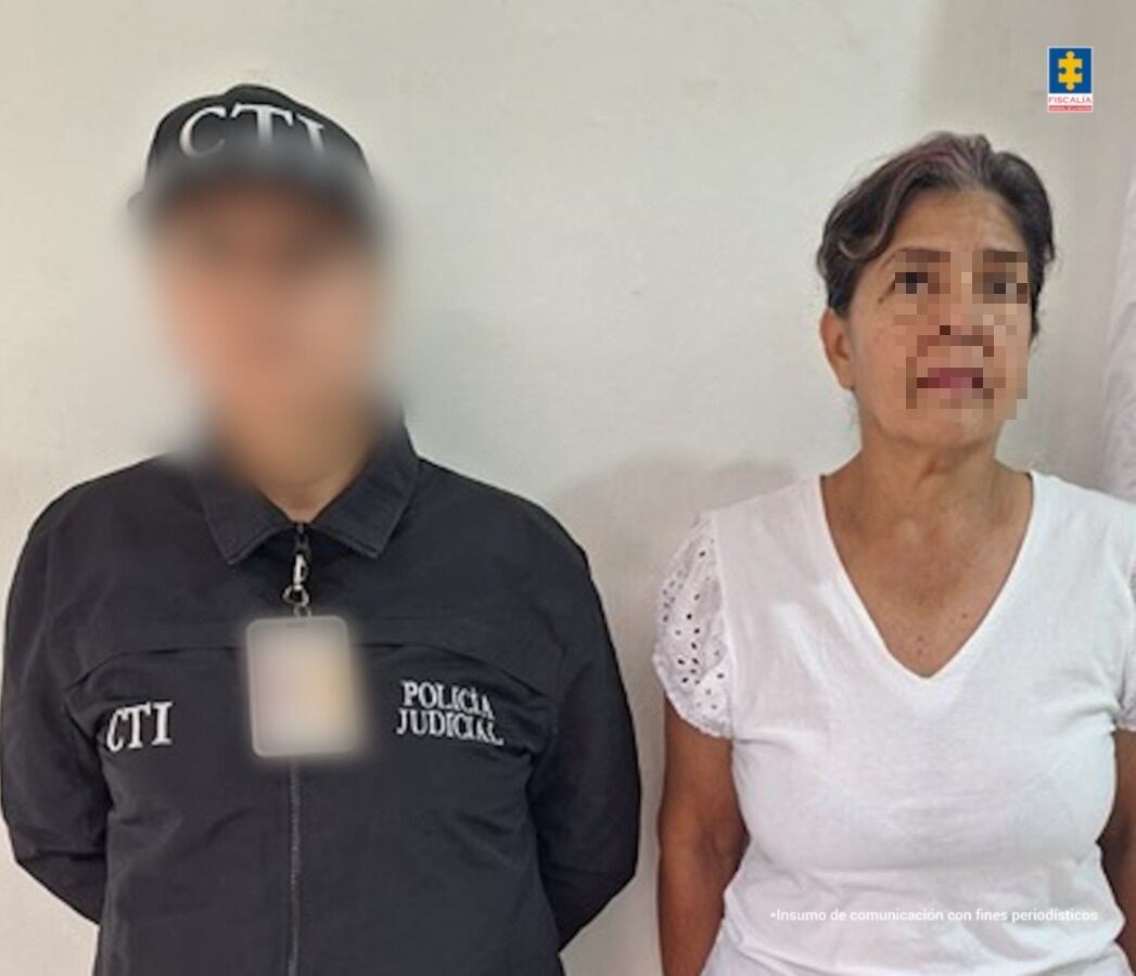 Mujer acusada de apropiarse de mas de 500 millones de un título judicial- foto fiscalía