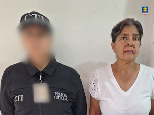Mujer acusada de apropiarse de mas de 500 millones de un título judicial- foto fiscalía