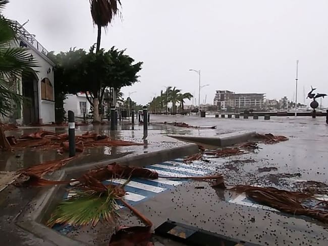 Costa de México tras el huracán Agatha