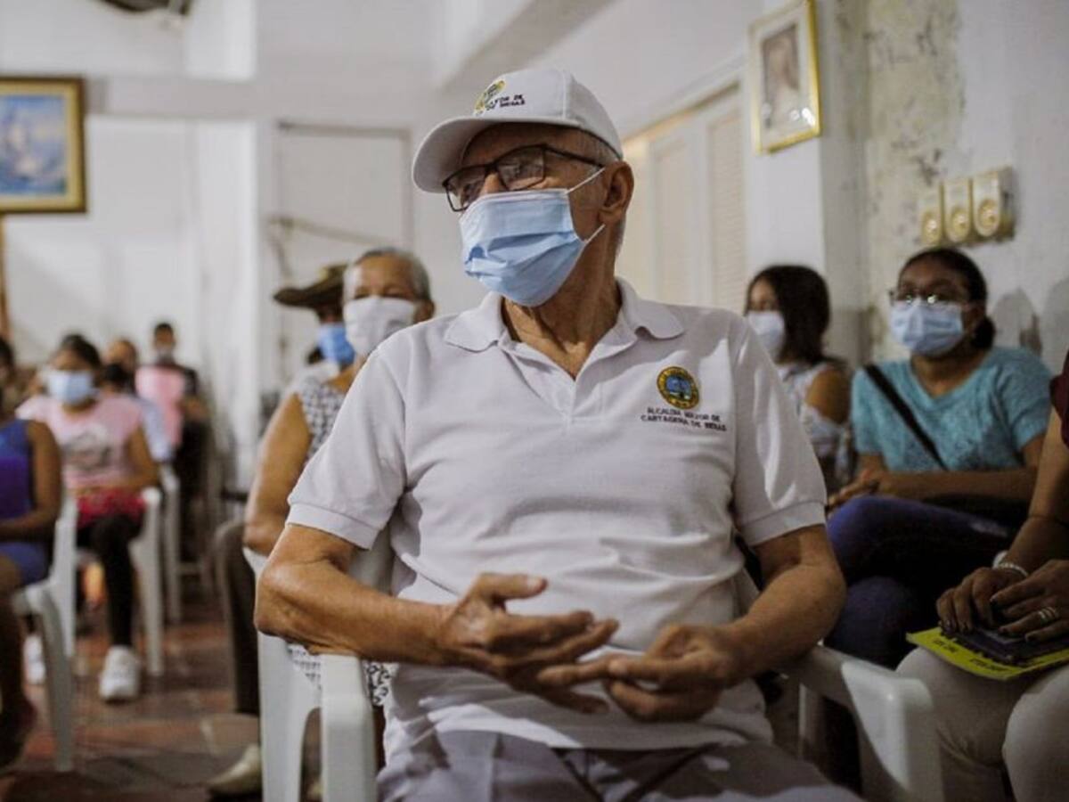 Inició labor para entregar alimentos a adultos mayores en Cartagena