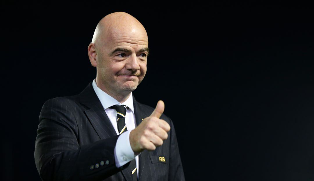 Gianni Infantino, presidente de la FIFA.