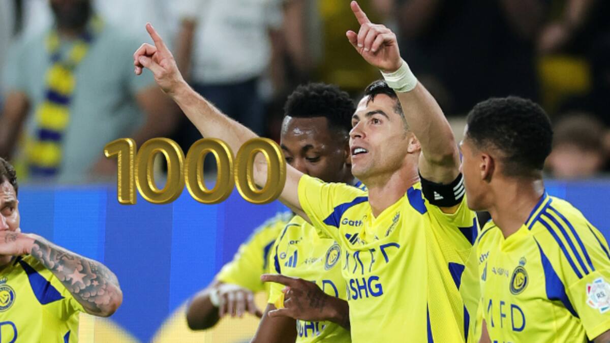 ¿Cuánto le falta a Cristiano Ronaldo para los 1.000 goles? Vea su doblete en remontada del Al-Nassr
