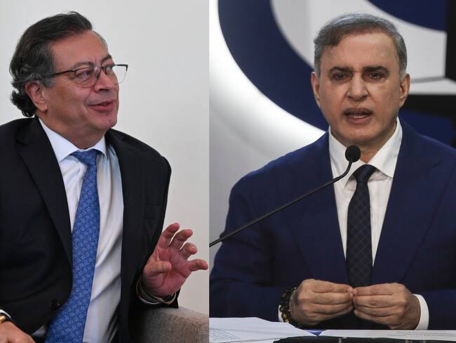 Gustavo Petro y Tarek William Saab de Getty Images