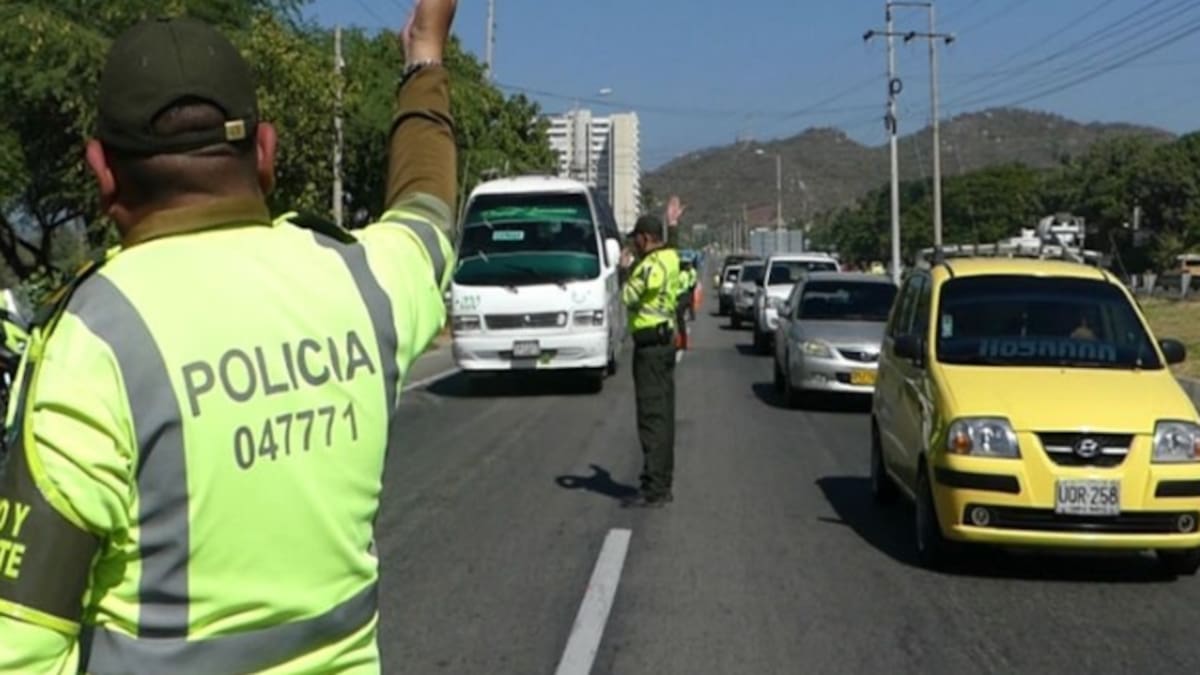 Nueve puntos de prevención tendrá la Policía de Tránsito en las vías del Magdalena