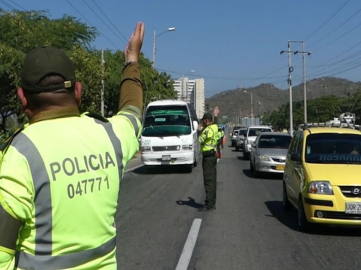 Nueve puntos de prevención tendrá la Policía de Tránsito en las vías del Magdalena