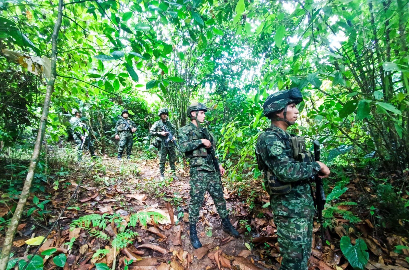 Fotografía suministrada: Octava Brigada Ejército Nacional