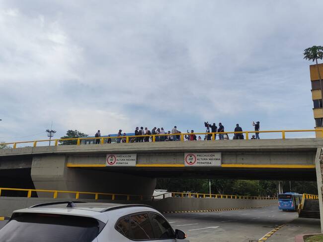 Puente de la avenida 2 norte con calle 15 norte / Foto: Caracol Radio