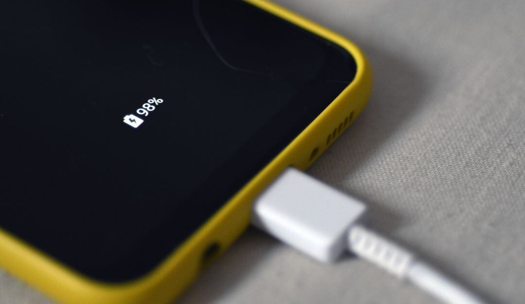 Carga normal de un smartphone