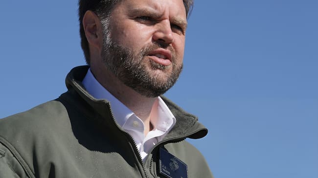El vicepresidente de los Estados Unidos, J.D. Vance, el 18 de octubre de 2025 en California. FOTO: Oliver Contreras-Pool/Getty Images