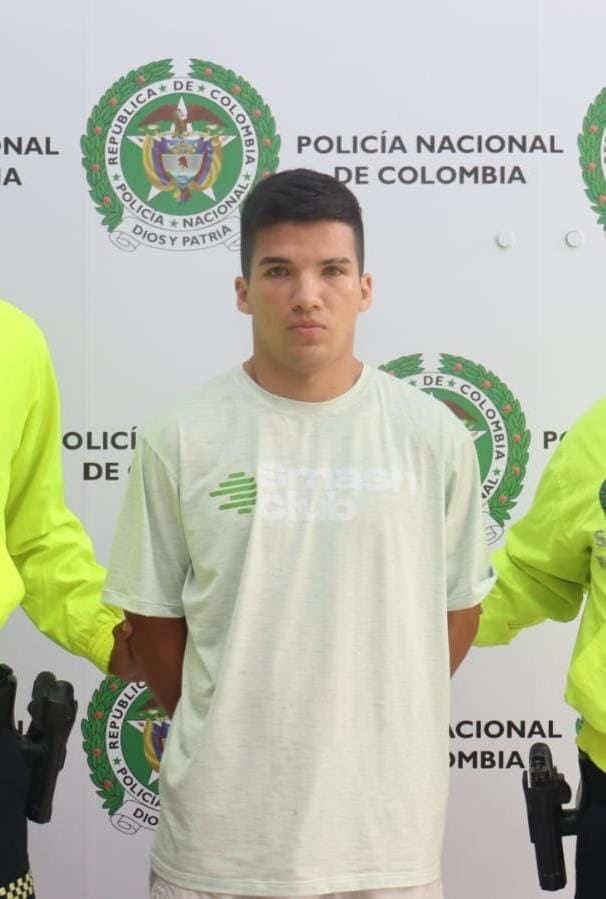 Capturan a presunto responsable del homicidio de hincha del Atlético Bucaramanga en Cúcuta. Foto: Cortesía.