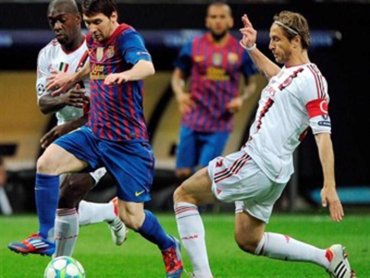 Barcelona no pasó del empate ante AC Milan en San Siro