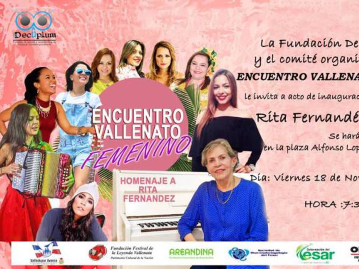 Disfrute en Valledupar del Encuentro de Vallenato Femenino