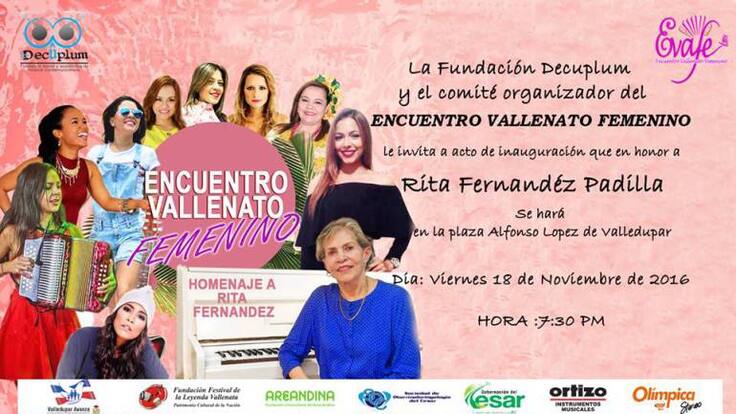 Disfrute en Valledupar del Encuentro de Vallenato Femenino
