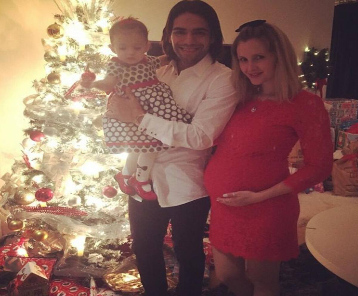 El futbolista colombiano anunció el nacimiento de su segunda hija. Vea algunas de las mejores fotos de la familia. Fotos: Instagram Falcao y Lorelei Tarón.