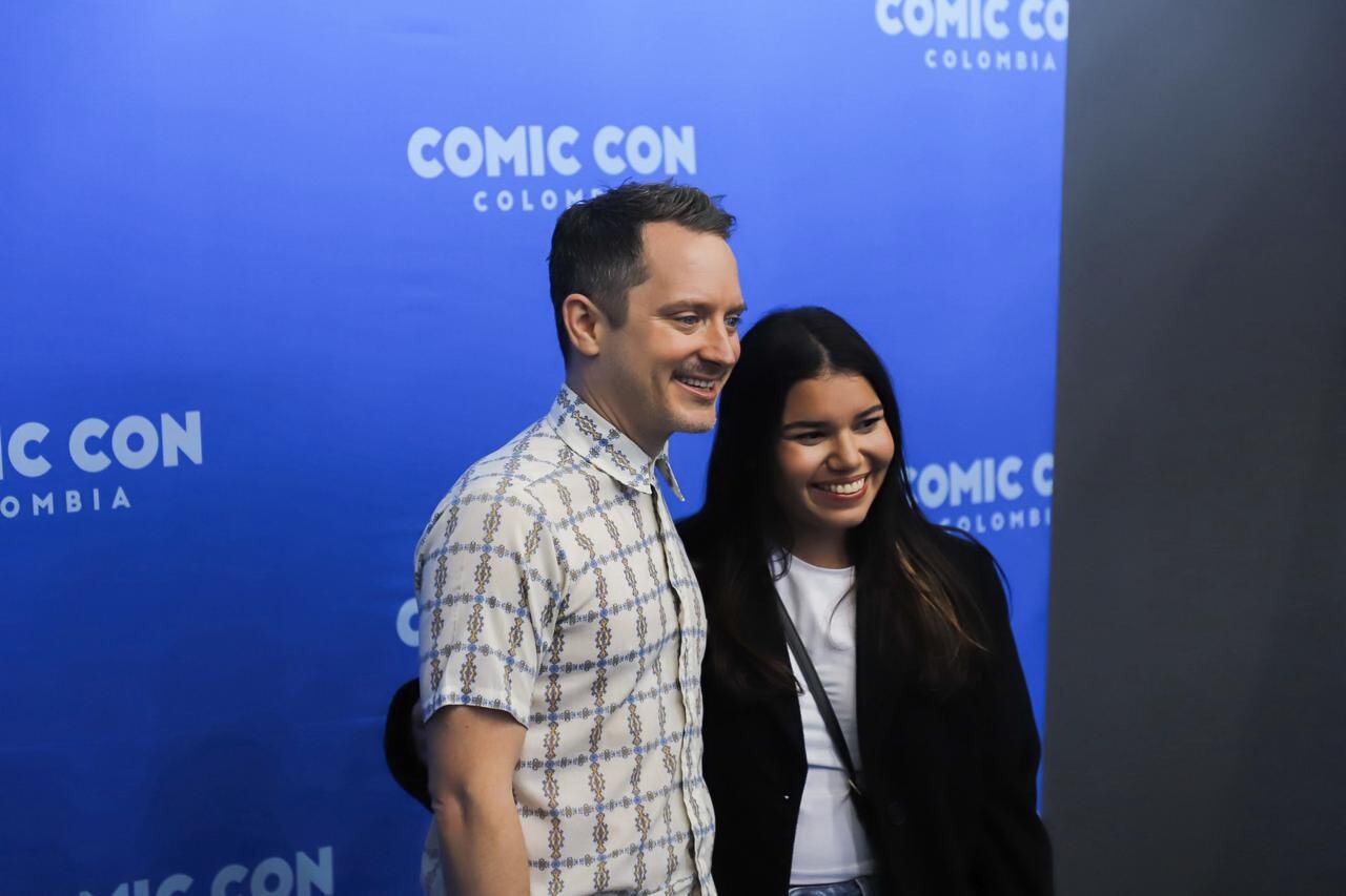 Elijah Wood en Comic Con Colombia 2024.