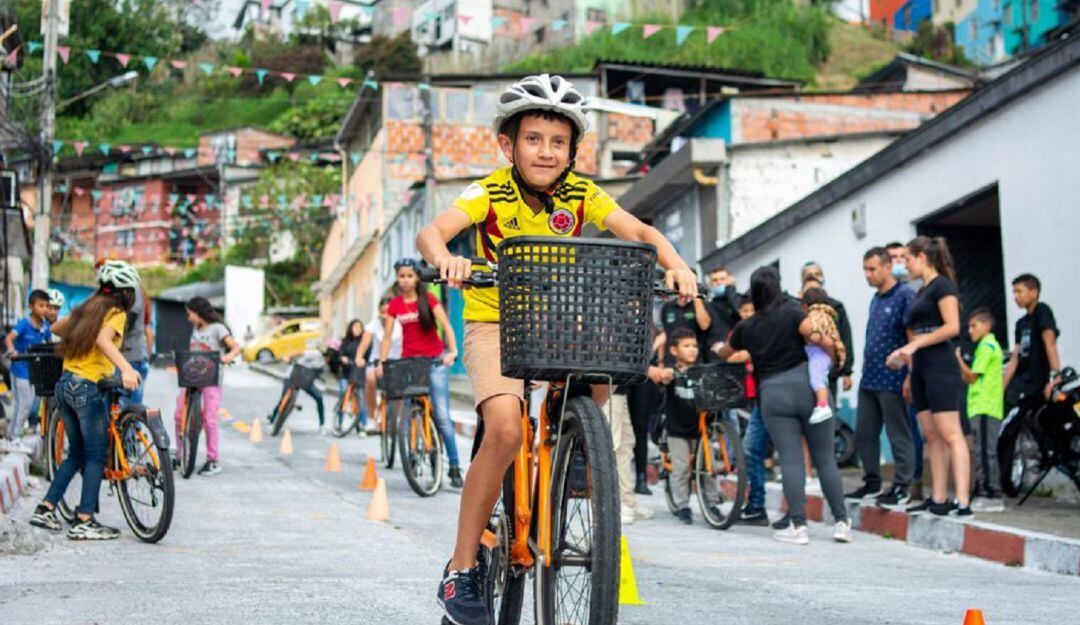 Actividad de Movilidad Sostenible, Barrio San Fernando.