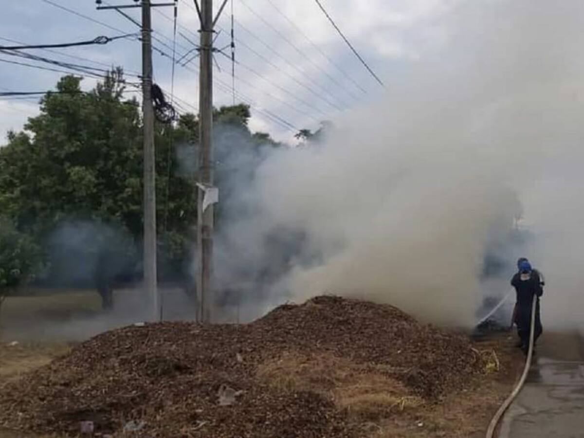 Neiva en alerta por incendios forestales causados por pirómanos
