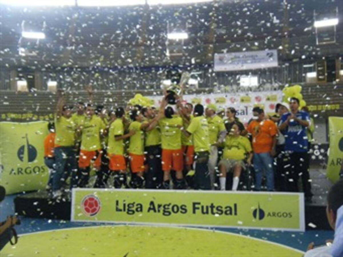 Lyon de Cali, primer campeón de la Liga de Futsal en Colombia