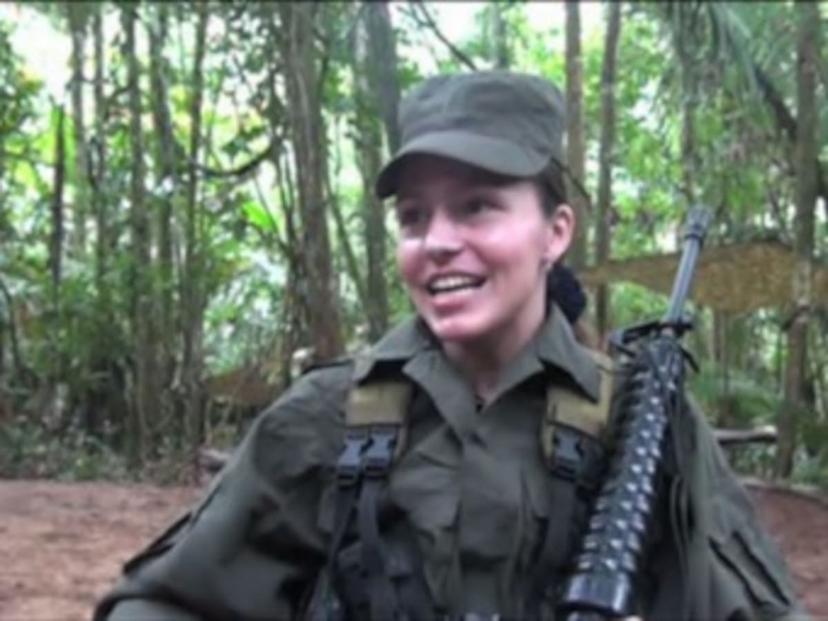 Guerrillera holandesa de las Farc afirma en un vídeo que no quiere ser rescatada