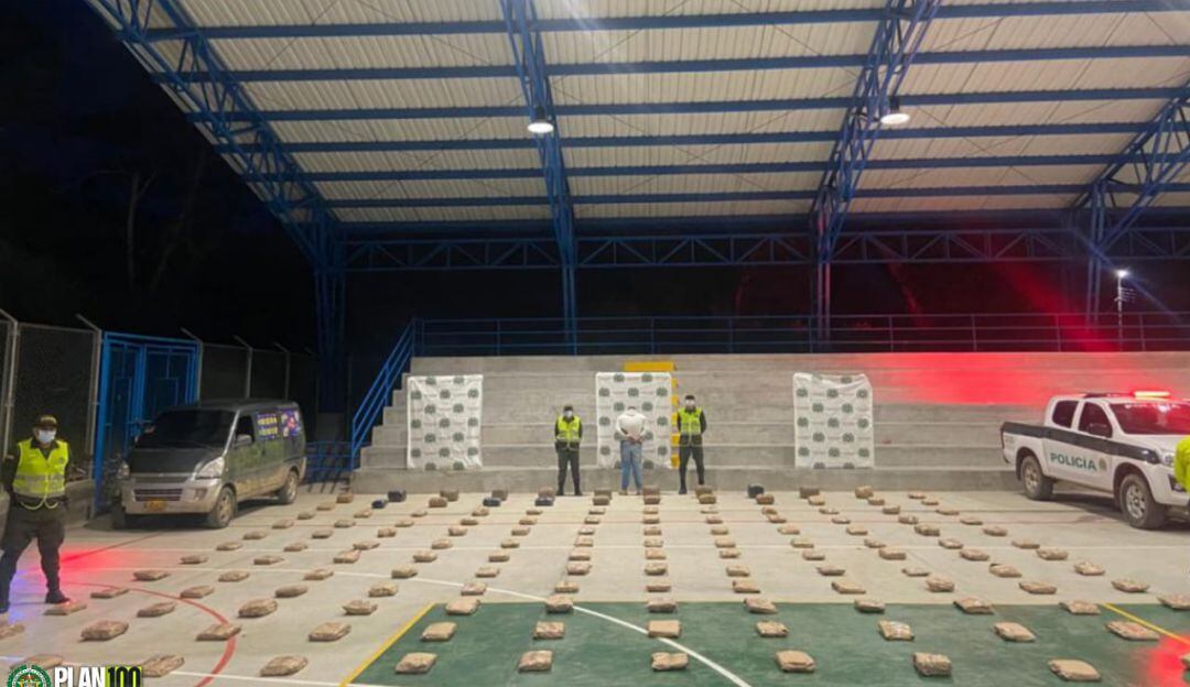 Incautación de marihuana en Tolima