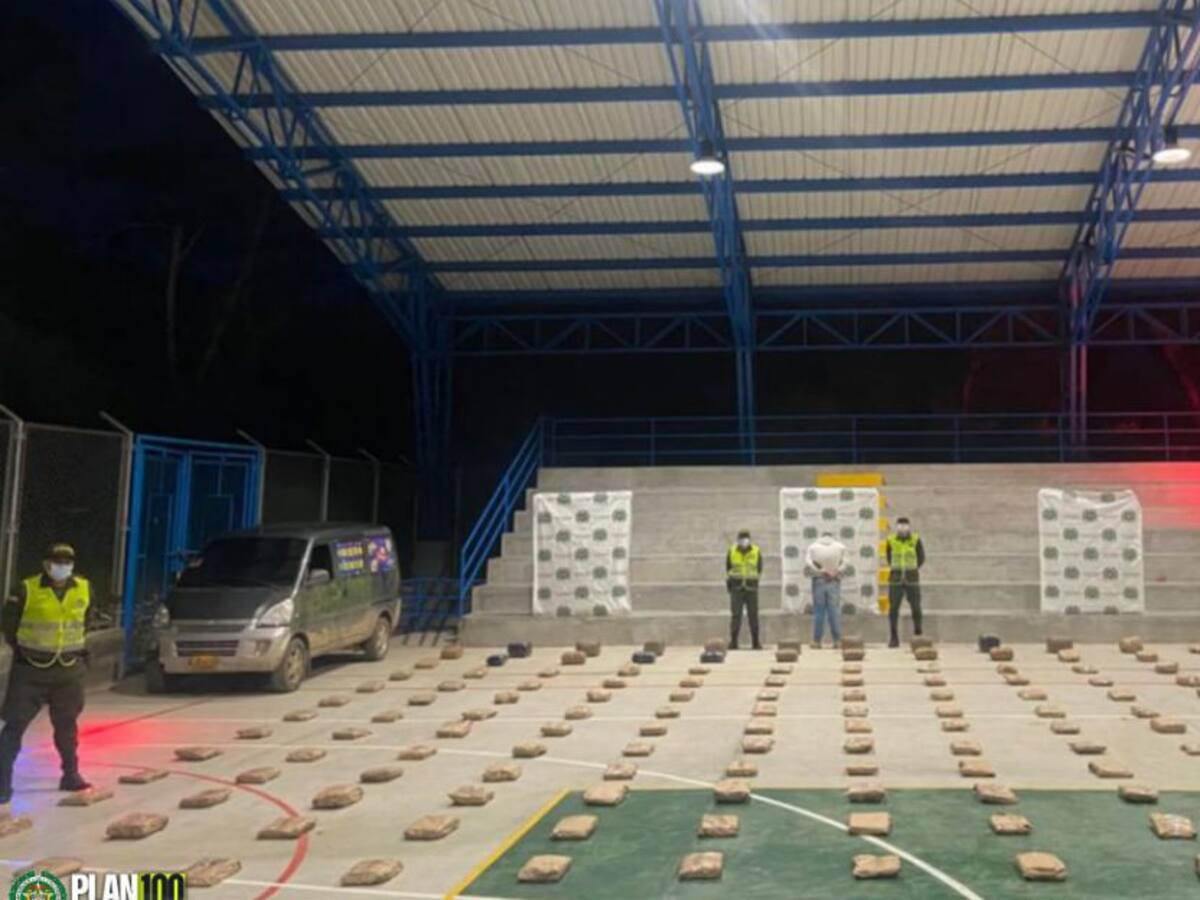 Incautan media tonelada de marihuana en Tolima