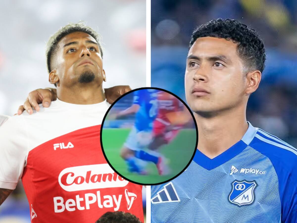 ¿Cuántas fechas de sanción recibe Santiago Mosquera por dura entrada a Stiven Vega? Dimayor aclara