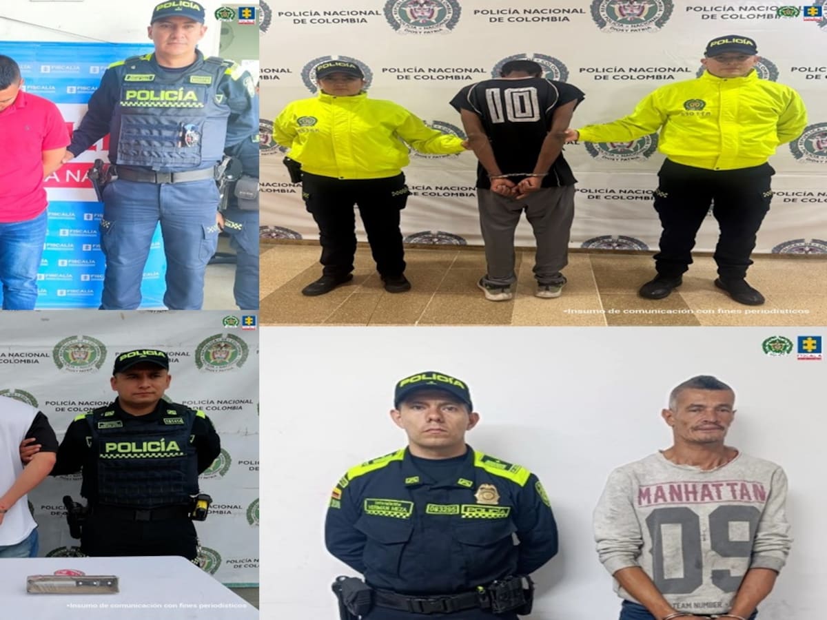 A la cárcel cuatro hombres por agredir a sus madres, padres, hijas y esposas en el Quindío