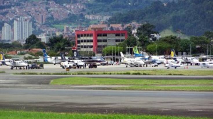 Frustran asalto en aeropuerto Olaya Herrera de Medellín
