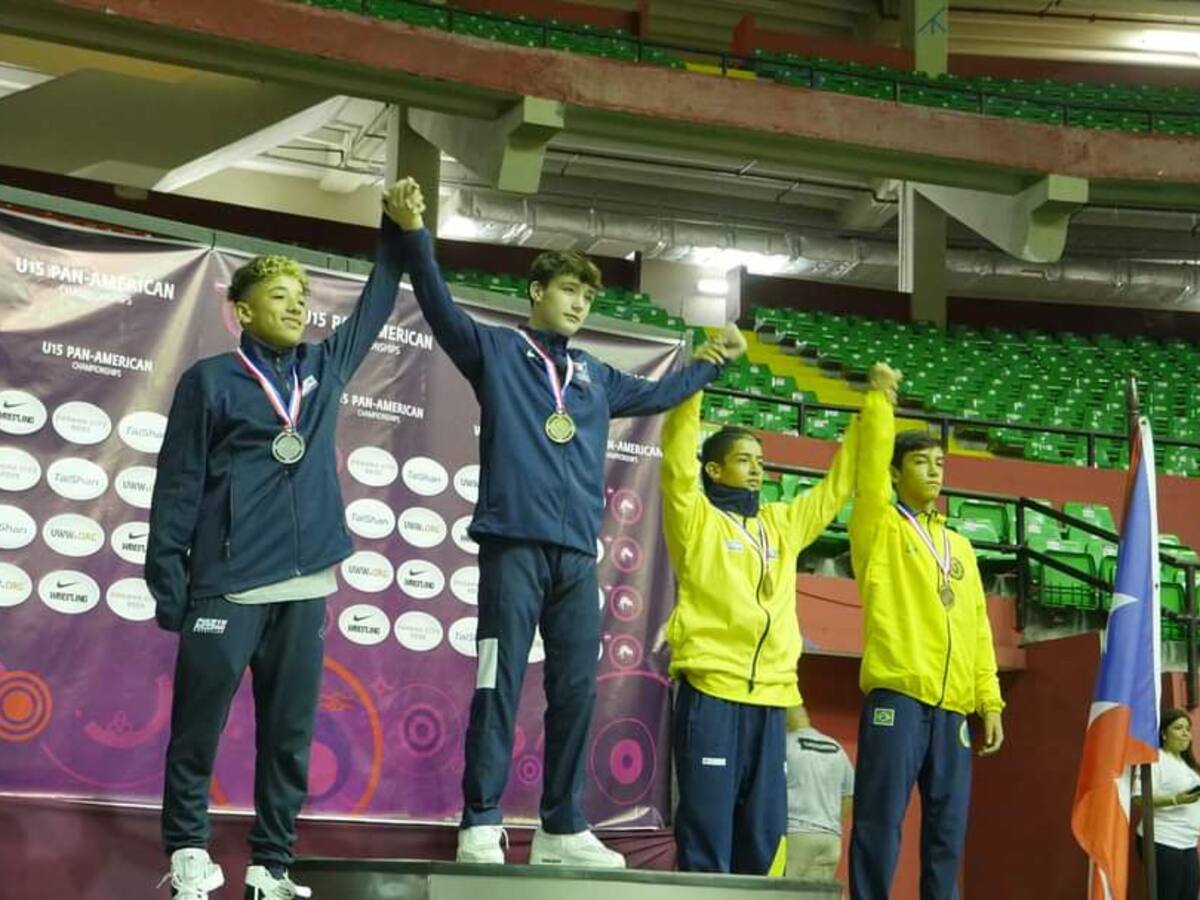 Nariñense representó a Colombia en el campeonato Panamericano de Lucha Olímpica.